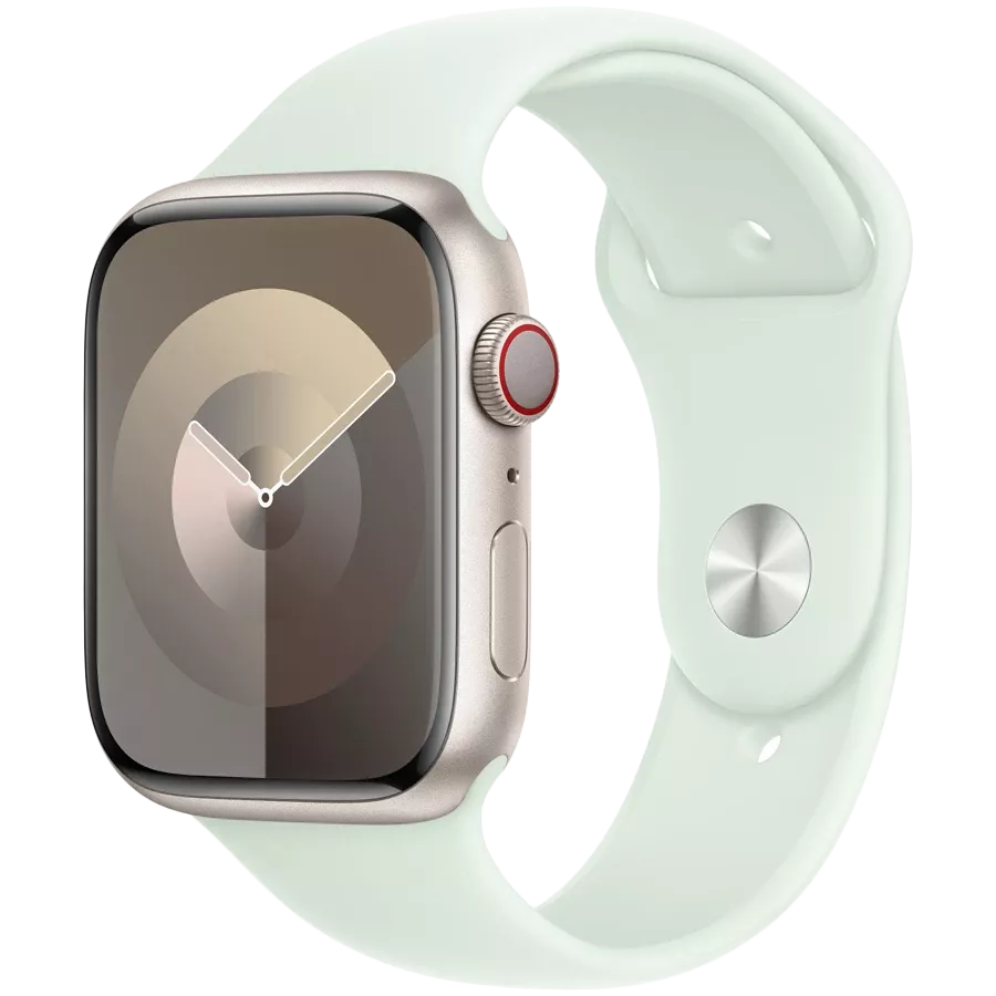 Ремешок APPLE 45мм Sport Band Sport Band Soft Mint для Apple Watch 42/44/45/49 mm — Изображение №2