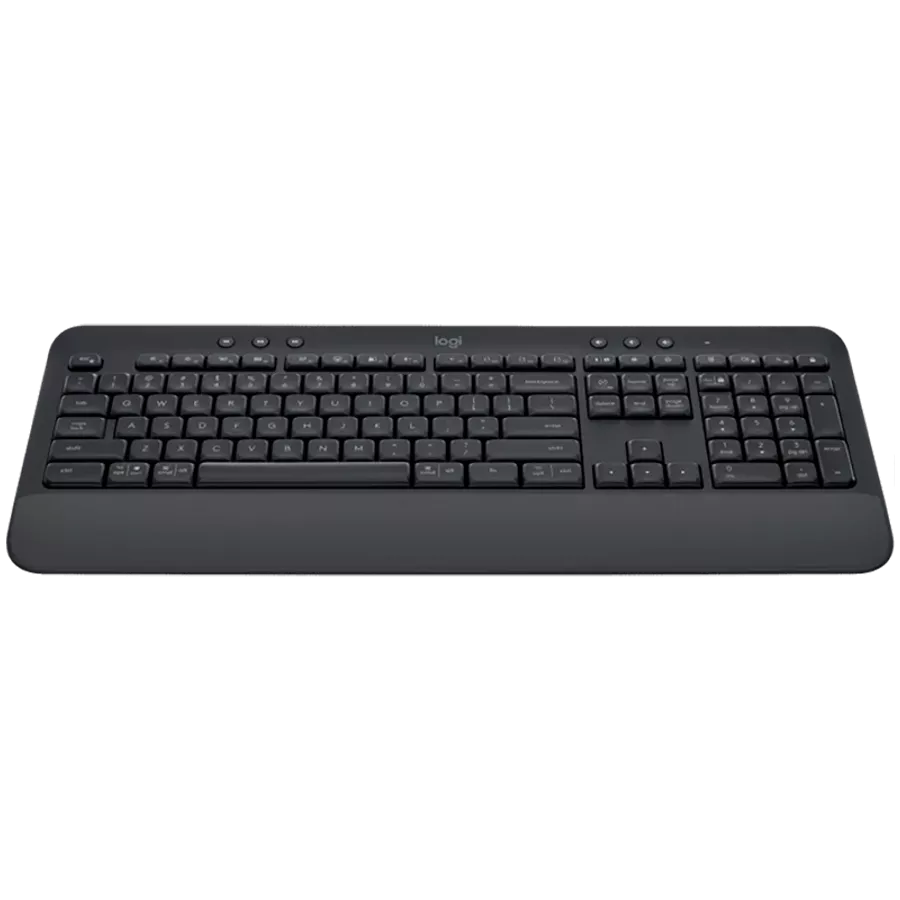 Клавиатура беспроводная LOGITECH Signature K650 USB/Bluetooth US Graphite (L920-010945) — Изображение №2
