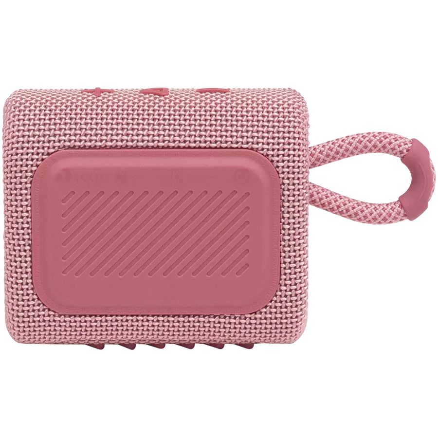 Portable Speaker JBL GO 3 Pink — Image №4