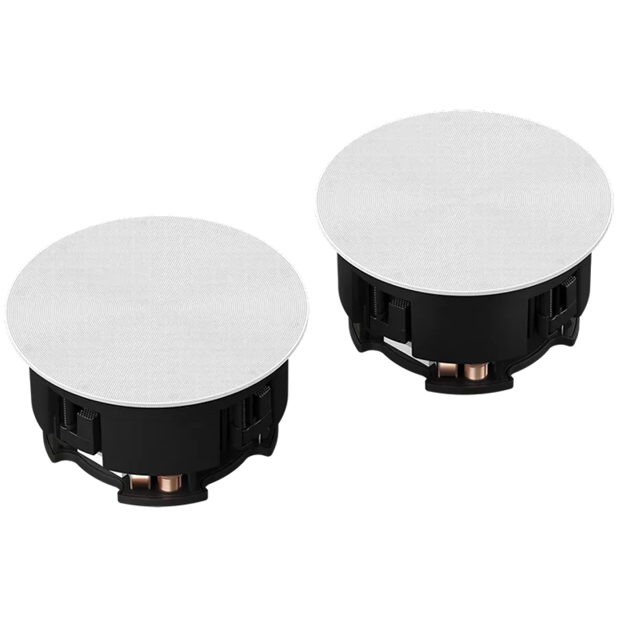 Ηχοσύστημα SONOS τοποθετημένο στην οροφή, ζευγάρι, λευκό — Εικών №1