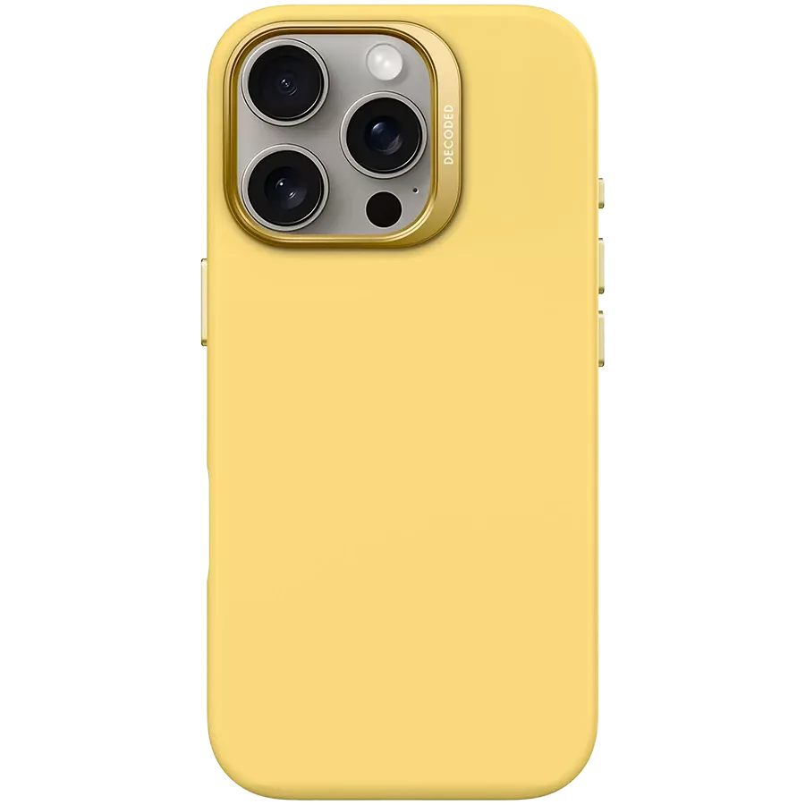 Чехол DECODED из силикона с MagSafe для iPhone 16 Pro, Popcorn — image №1