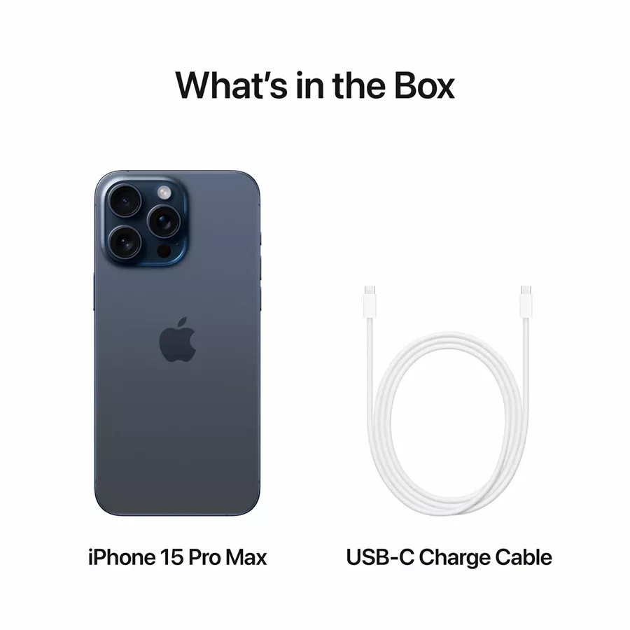 Apple iPhone 15 Pro Max, 256 GB, Blue Titanium — Image №8