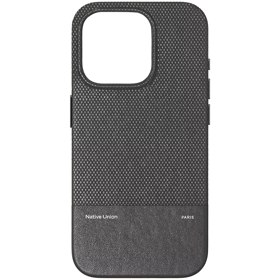 Case NATIVE UNION (RE)CLASSIC CASE with MagSafe Black for iPhone 16 Pro Max — Image №1