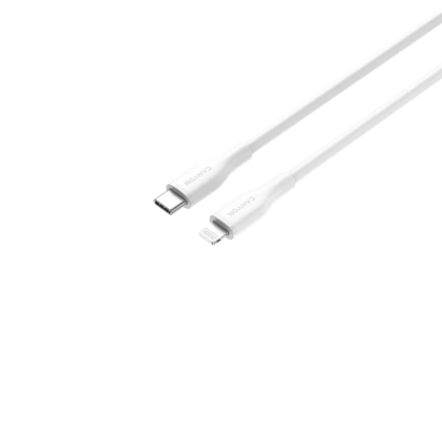 CANYON Lightning Cable, 1 m, White — Image №3
