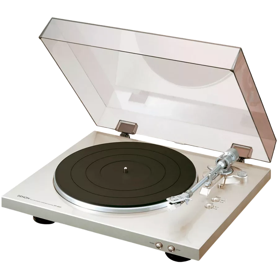 DENON Vinyl Player Fully Automatic/Manual, Silver — Εικών №1