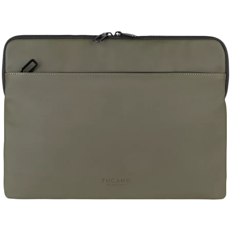 Чехол TUCANO GOMMO  Военный зеленый для ноутбуков до 14"/MacBook Pro 14 — Изображение №1
