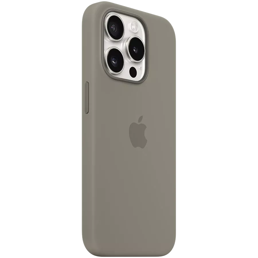 APPLE Silicone Case with MagSafe Clay for iPhone 15 Pro — Image №2