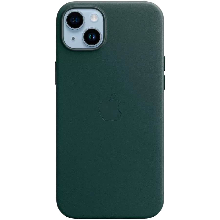 Чохол APPLE шкіряний with MagSafe Зелений ліс для iPhone 14 Plus — Зображення №1