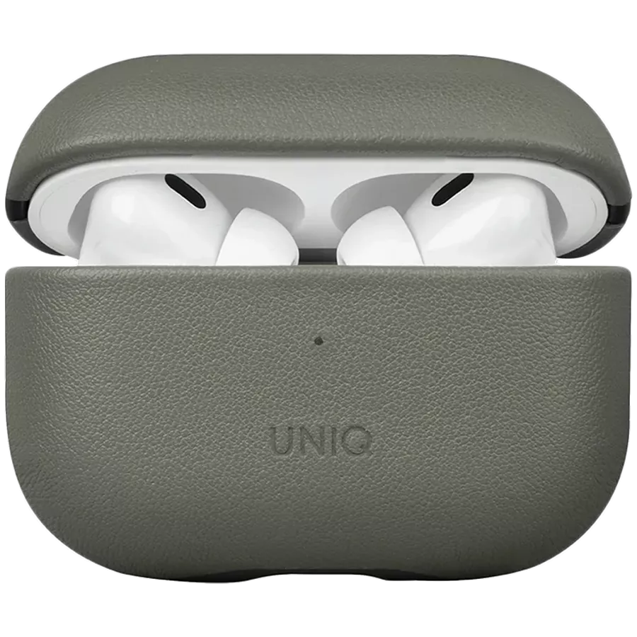 Чехол UNIQ TERRA  Lichen Green для AirPods Pro (Gen2) — Изображение №1