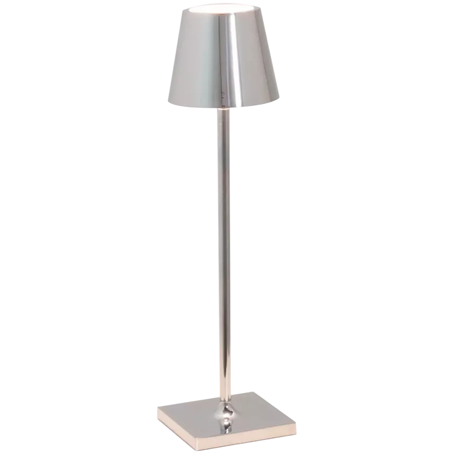 ZAFFERANO POLDINA PRO MICRO TABLE LAMP 70x275mm. CHROME - 1.8W - DYNAMIC WHITE- — Image №1 ZAFFERANO POLDINA PRO MICRO TABLE LAMP 70x275mm. CHROME - 1.8W - DYNAMIC WHITE- — Image №1