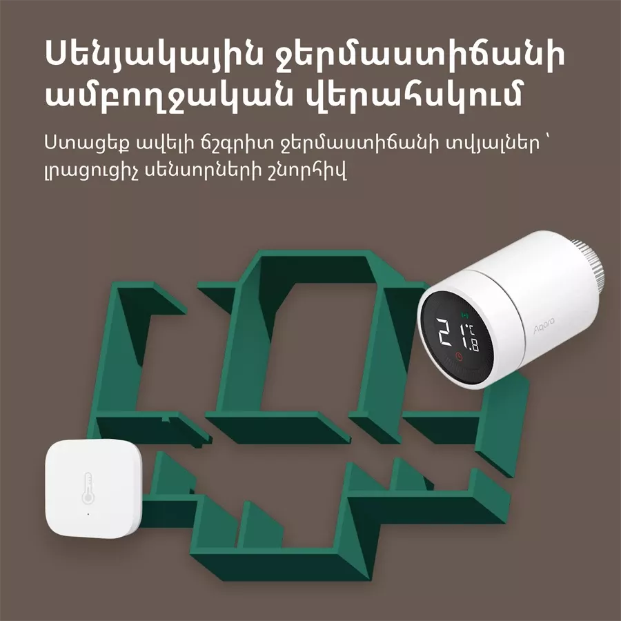 Smart Remote Control AQARA SRTS-A01 Radiator Thermostat E1 () — image №5