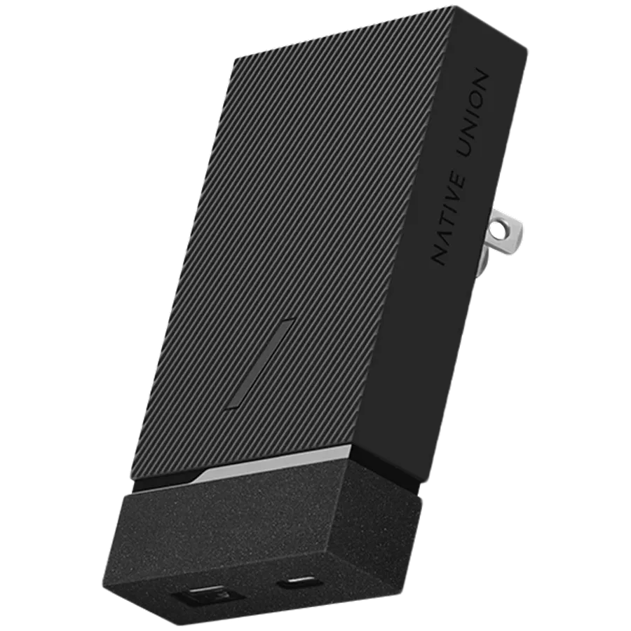 Адаптер переменного тока NATIVE UNION 2*USB/USB-C, 20 Вт — image №1