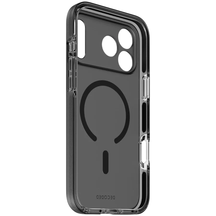 DECODED Protective Case Clear Case with MagSafe, Frost Black for iPhone 17 Pro Max — Image №4