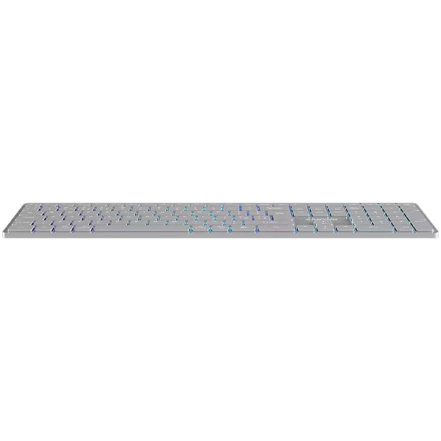 CANYON HKB-W11 Πληκτρολόγιο, Ασύρματο, Γκρι, Ηνωμένο Βασίλειο/US English — Εικών №3