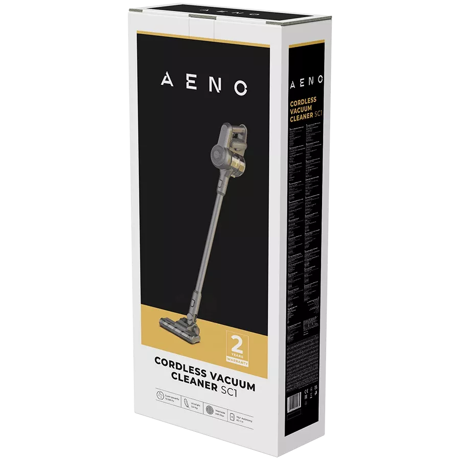 AENO SC1 Ασύρματη ηλεκτρική σκούπα Γκρί — Εικών №4