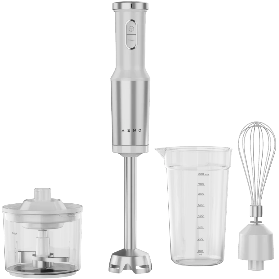 AENO Hand Blender, White with Stainless steel — Εικών №1