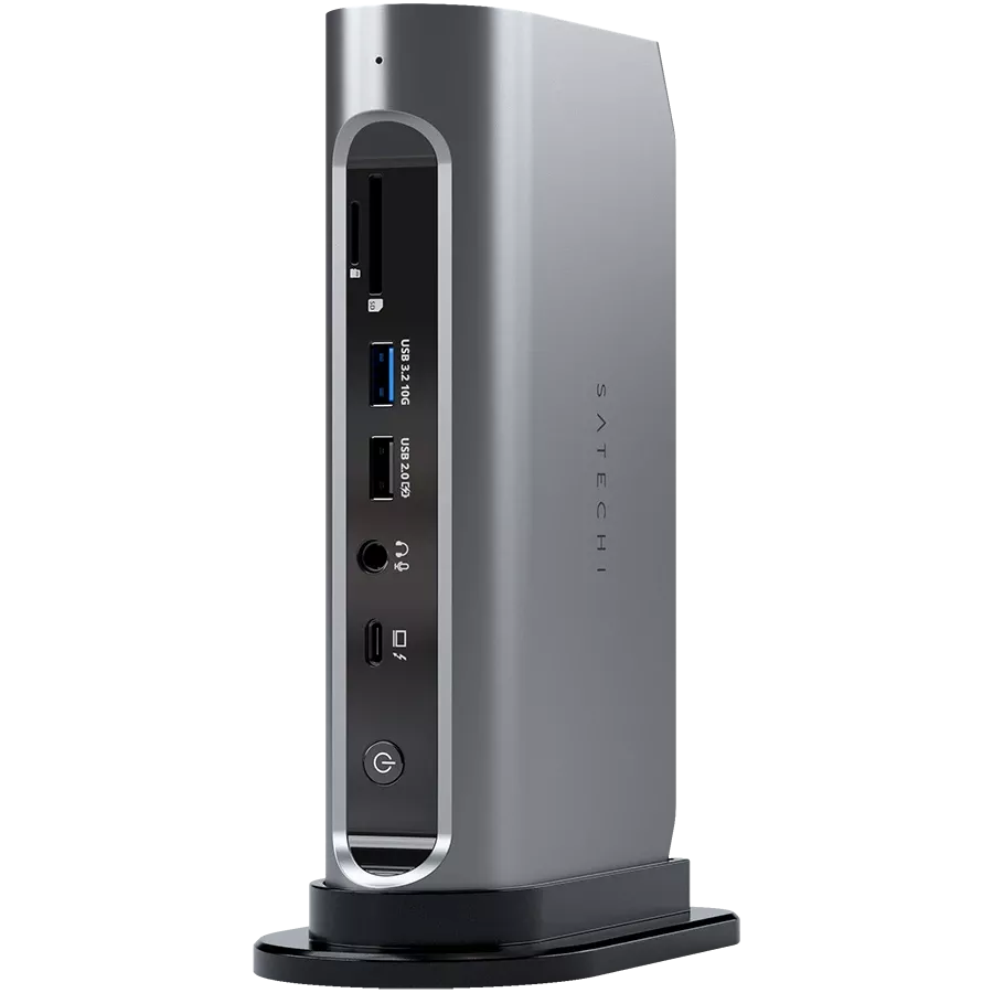 SATECHI Мультимедийная док-станция Thunderbolt 4 Pro, Space Gray — Изображение №3
