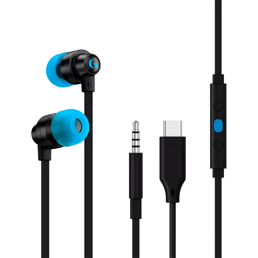 LOGITECH G333 Gaming Headset, Black — Image №2