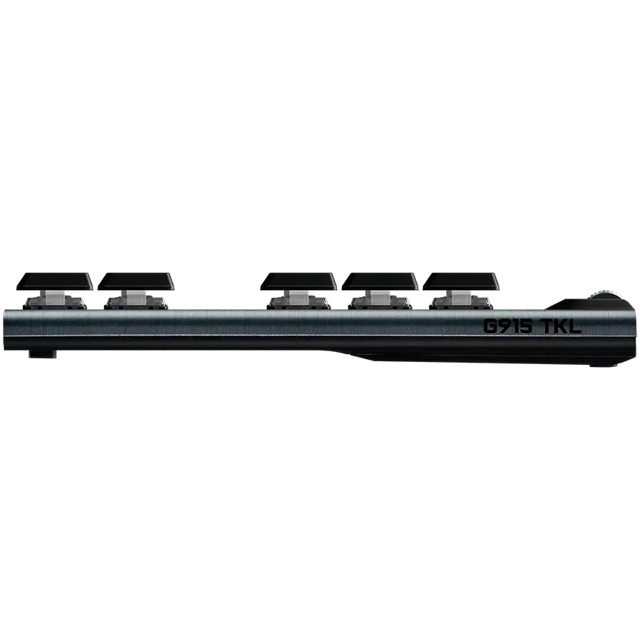 Πληκτρολόγιο LOGITECH G915, Ασύρματο, Carbon, Διεθνή Αγγλικά (Γραμμικός διακόπτης) — Εικών №3