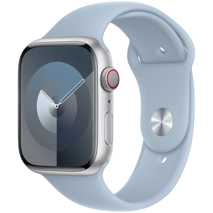 Curea de extensie APPLE 45mm Sport Band, Light Blue — image №2