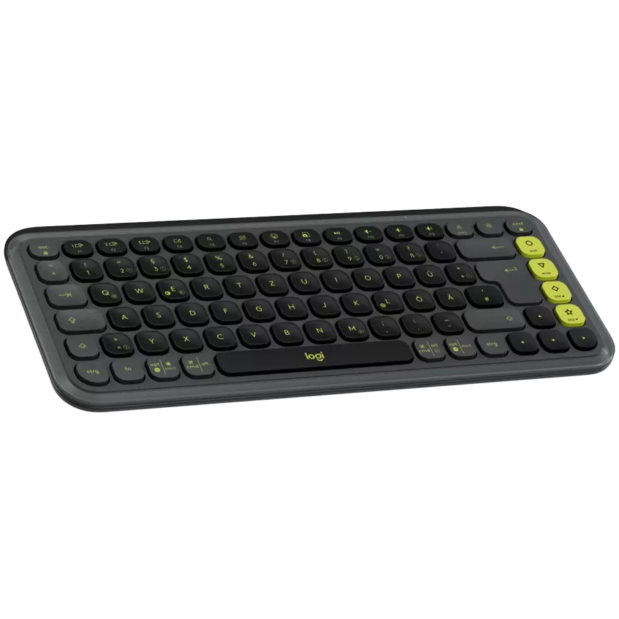 LOGITECH POP ICON KEYS Keyboard, Wireless, Graphite, US EN — Image №3