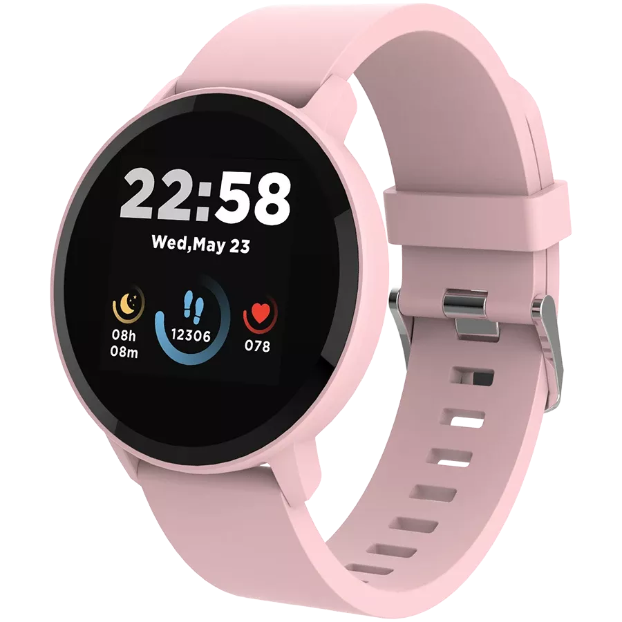 CANYON SW-63 (1.30"Bluetooth 5.0) Рожевий — Зображення №1