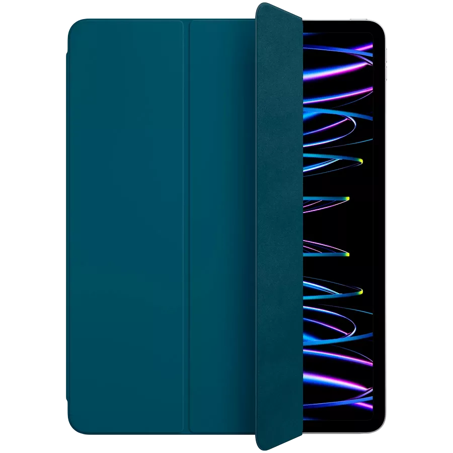 Обложка APPLE Smart Folio  Морской голубой для iPad Pro 12,9 дюйма (3-го, 4-го и 5-го поколения)/Pro 12.9-inch (6th поколение) — Изображение №5