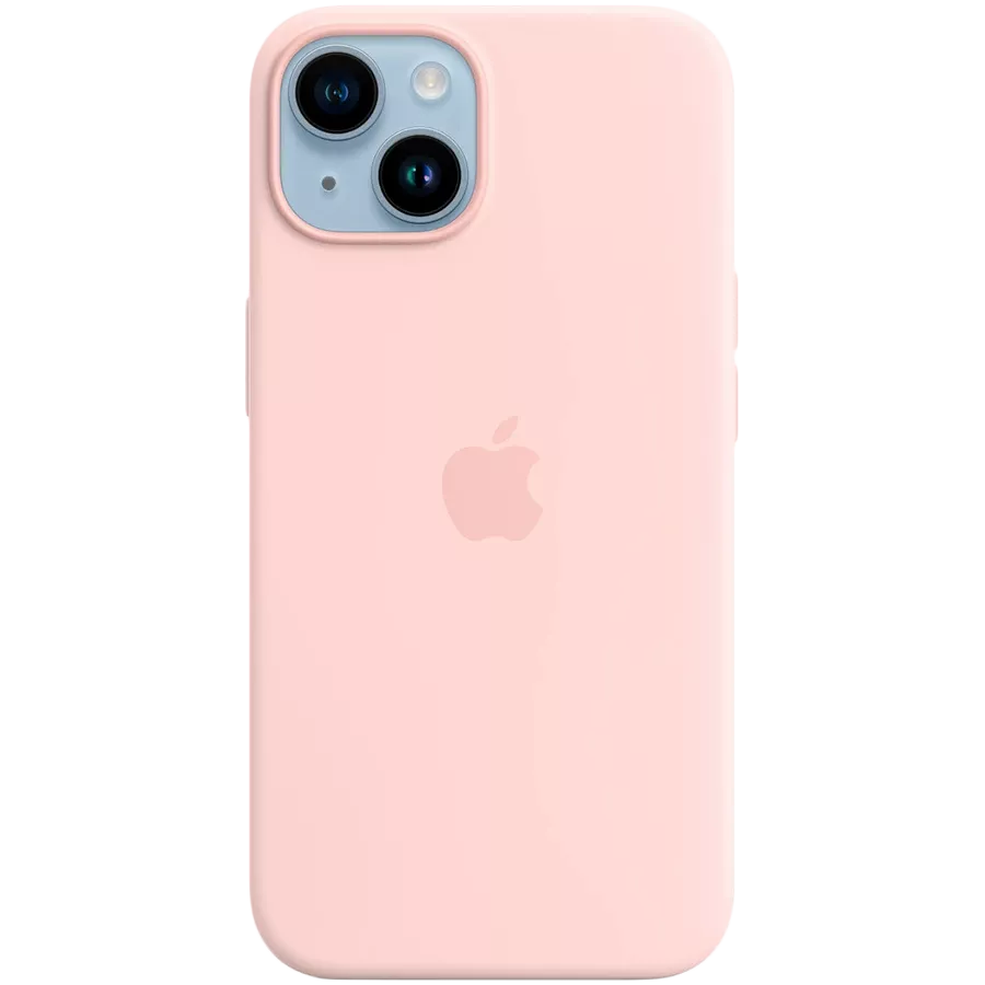 APPLE Silicone Case with MagSafe Chalk Pink for iPhone 14 — Image №1