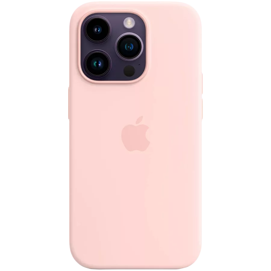 APPLE Silicone Case with MagSafe Chalk Pink for iPhone 14 Pro — Image №1