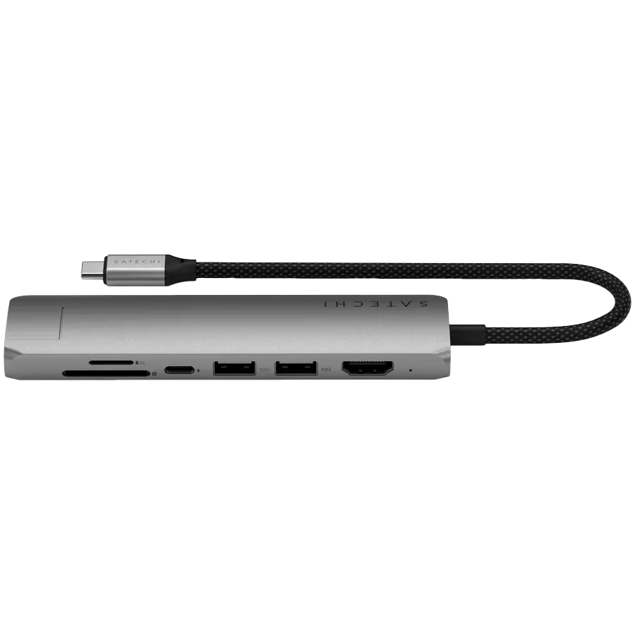 SATECHI  Slim 7 Multiport  Multiport Adapter  Space Gray — Image №4