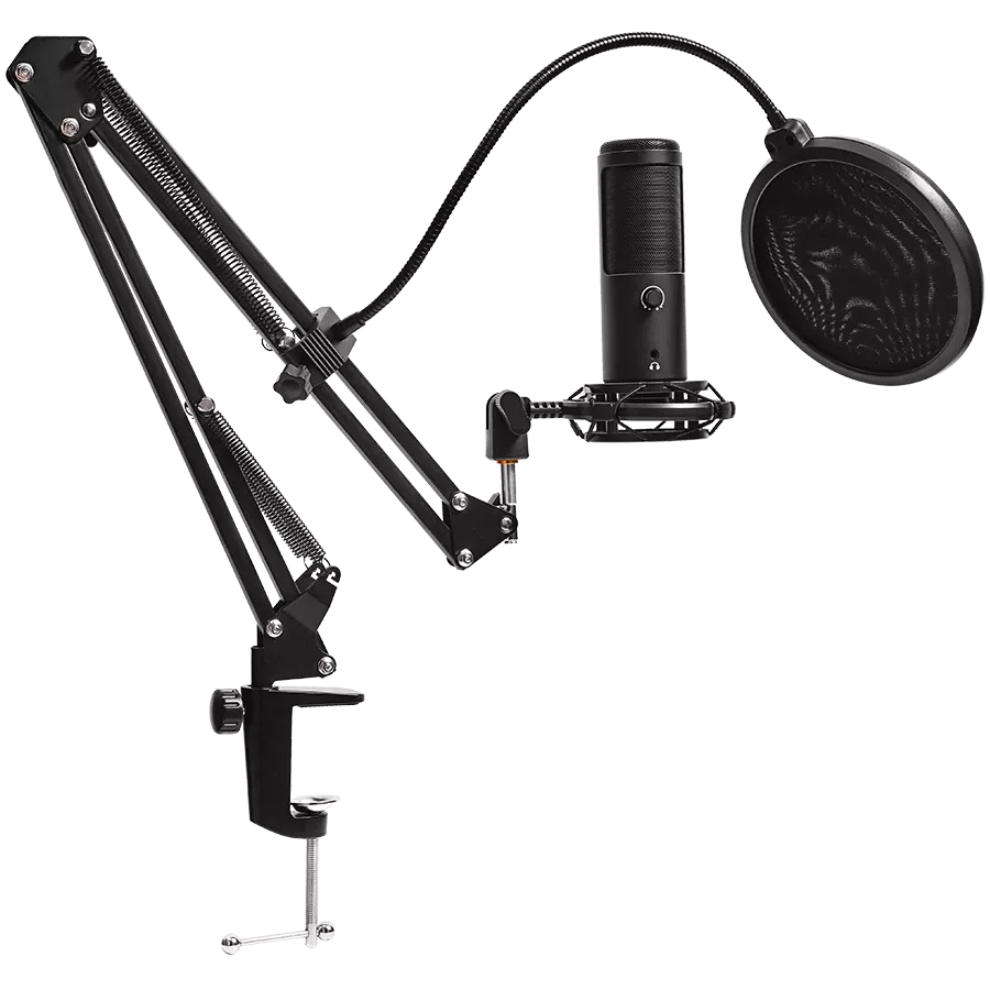 LORGAR Gaming Microphone Voicer 931, Wired, Black — Image №5