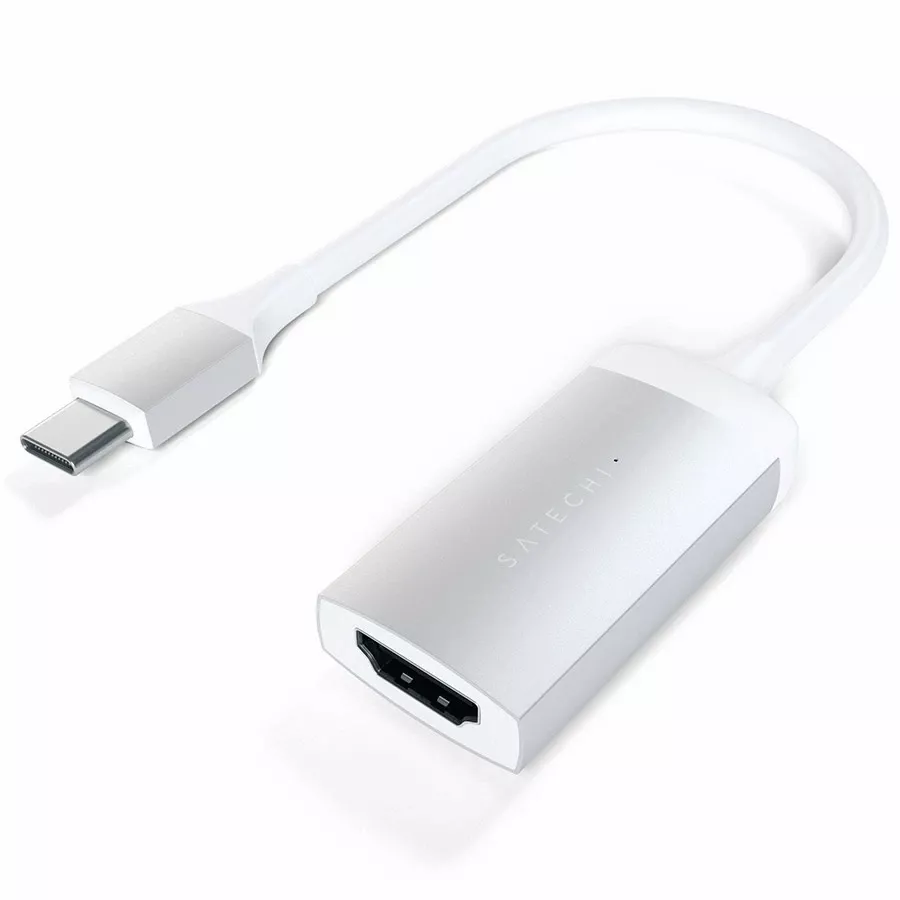 SATECHI USB-C to HDMI Adapter, Silver — Image №1