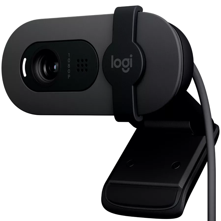 Веб-камера LOGITECH Brio 100 Full HD Webcam - GRAPHITE - USB - EMEA28-935 (L960-001585) — Изображение №2