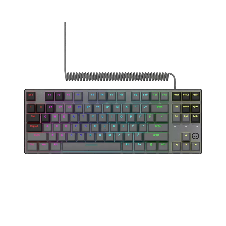 LORGAR Azar 514 TKL Gaming Keyboard, Wired, Black, EN — Image №2