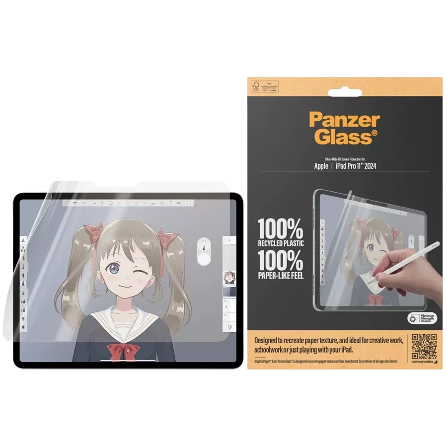 Захисне скло PANZERGLASS GRAPHICPAPER IPAD PRO 11" 2024 — Зображення №1