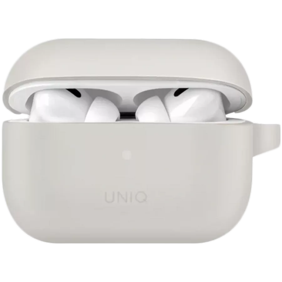 Чехол UNIQ Vencer  Серый для AirPods Pro (Gen2) — Изображение №1