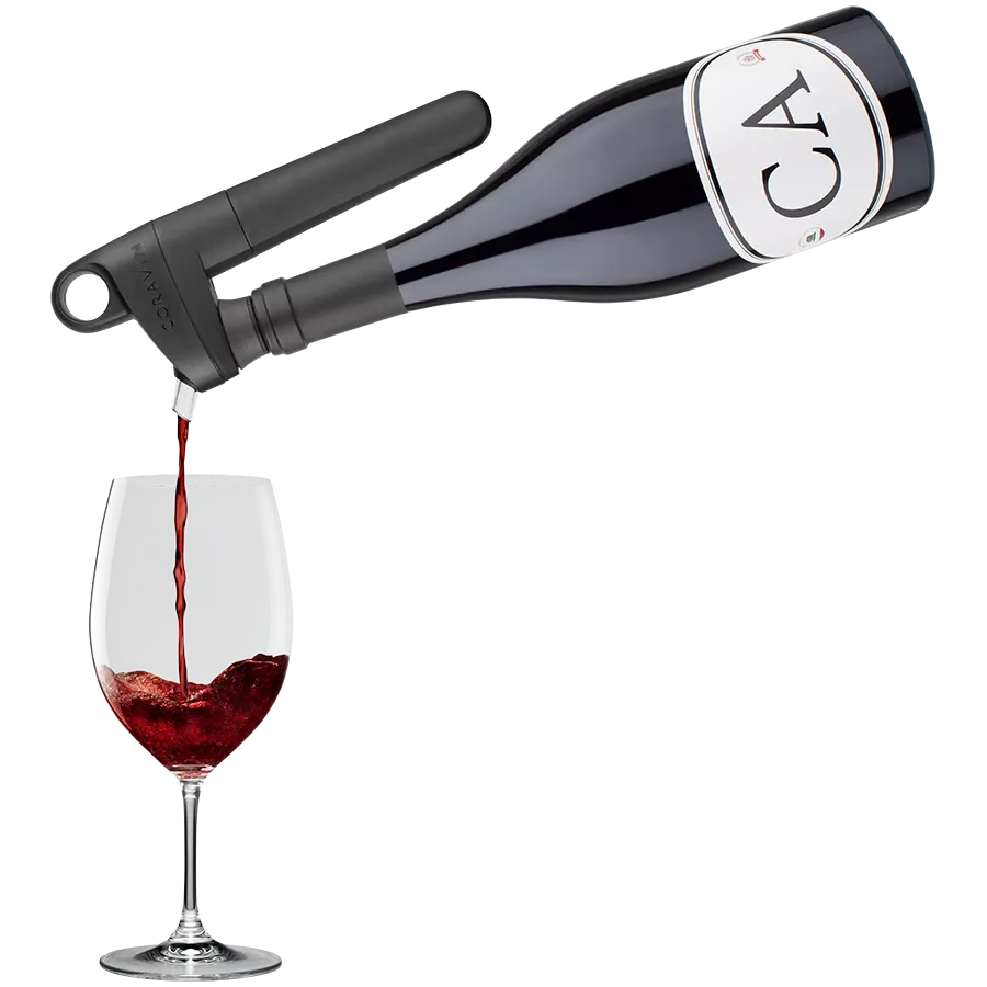 CORAVIN Pivot Система хранения вина, черный/красный — Изображение №7