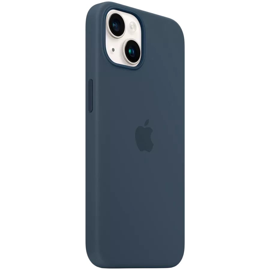 Чехол APPLE силиконовый с MagSafe Storm Blue для iPhone 14 — Изображение №2