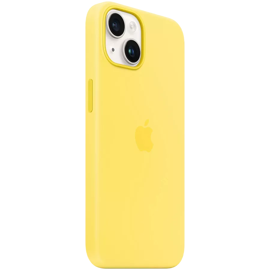 APPLE силиконовый чехол с MagSafe желтая канарейка для iPhone 14 — image №2