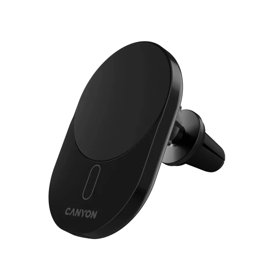 CANYON OnGrip 105 Беспроводное автомобильное зарядное устройство, Чёрный — Изображение №1