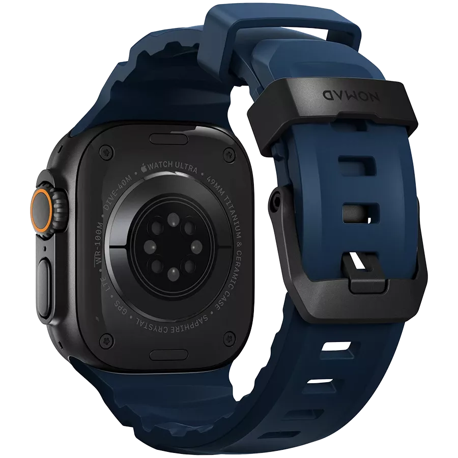 NOMAD Ζώνη Rocky Point Band Black Titanium Hardware Atlantic Για Apple Watch 46/49 mm — Εικών №2