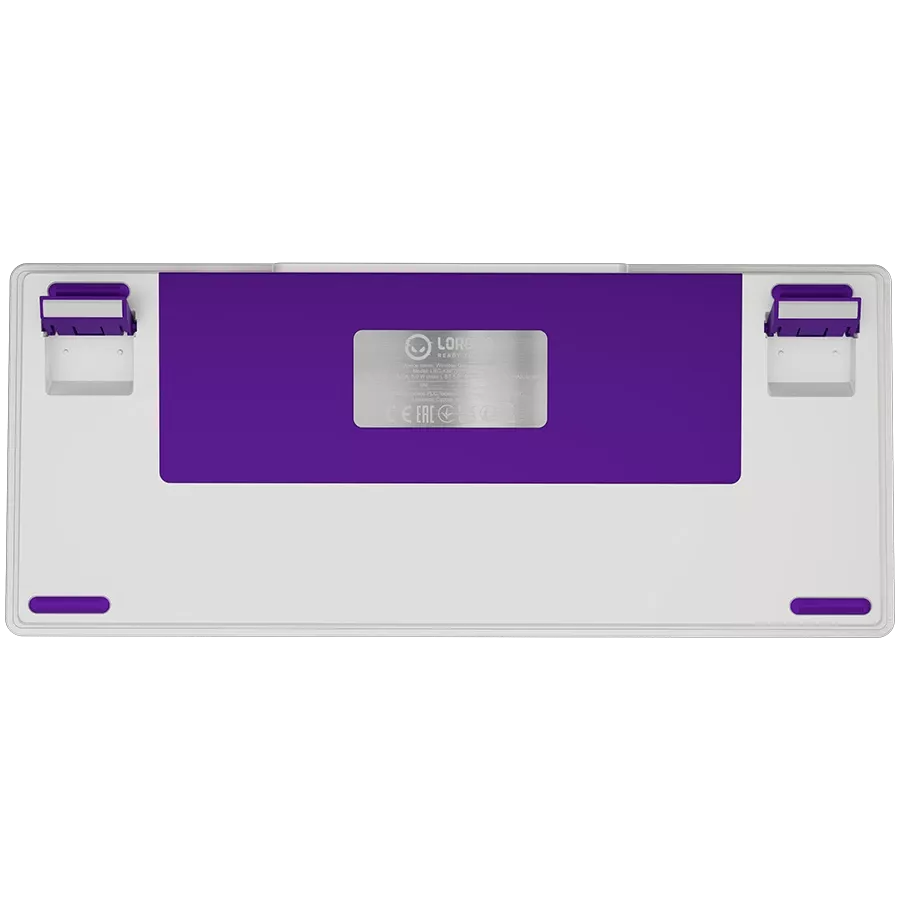 LORGAR KBP7075W Gaming Keyboard, Wireless, White, EN — Image №8