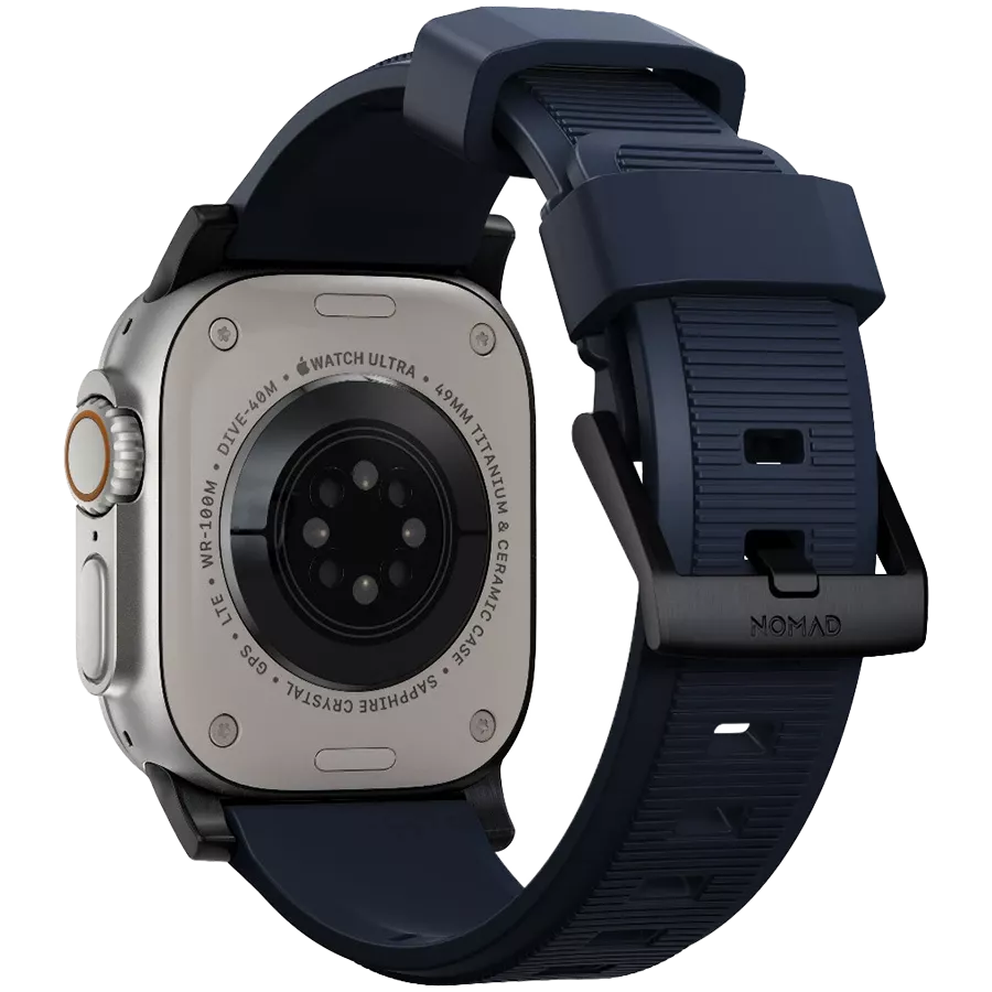 Curea NOMAD Rugged Band, 42/44/45/49 mm, Blue/Black — image №3