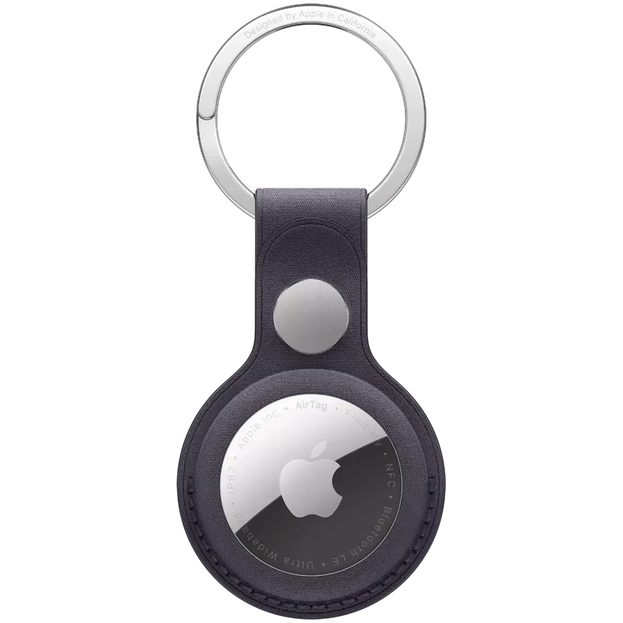 APPLE AirTag FineWoven Key Ring  for AirTag, Midnight PurpleFineWoven Key Ring — Image №1