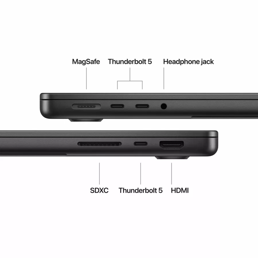 MacBook Pro 14.2"  M4 Pro (12C CPU/16C GPU), 24 GB, 512 GB, Space Black — Image №7