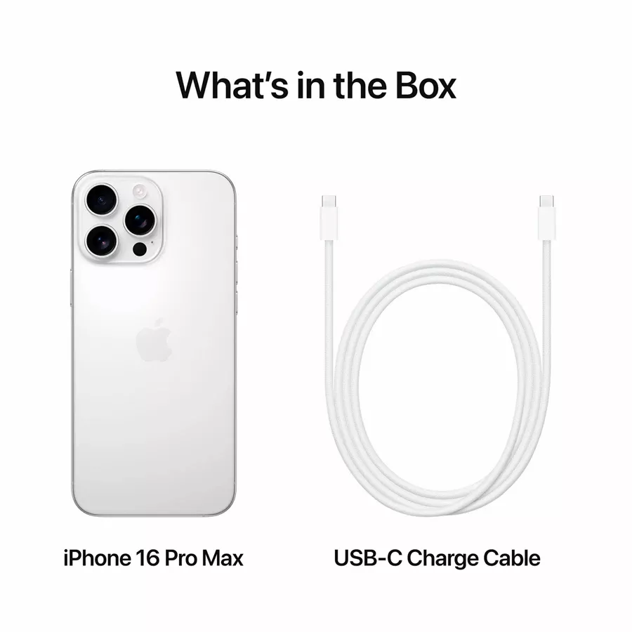 iPhone 16 Pro Max, 512 GB, White Titanium — Image №8