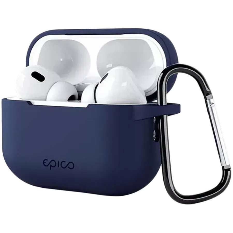 Чехол EPICO из силикона для AirPods (Gen. 4), Тёмно-синий — image №1