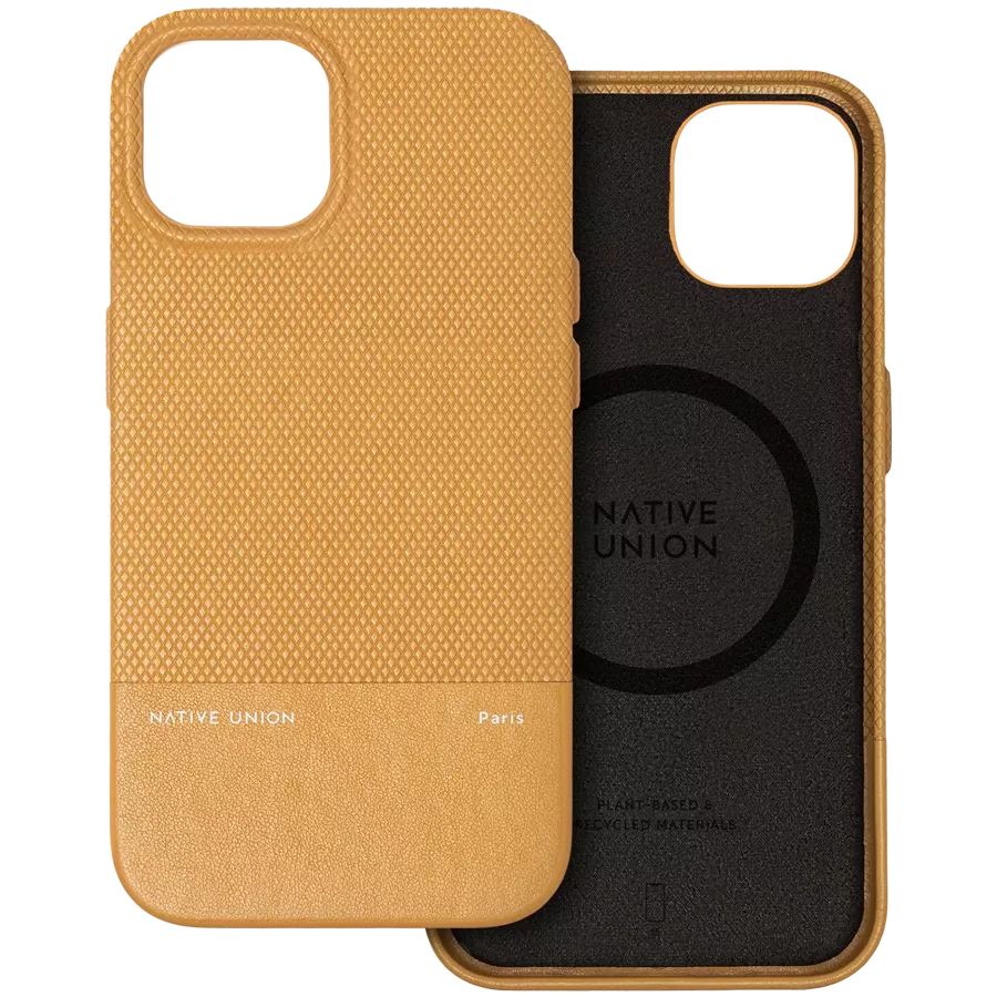 NATIVE UNION Case (Re)Classic with MagSafe, Kraft for iPhone 15 — Image №1