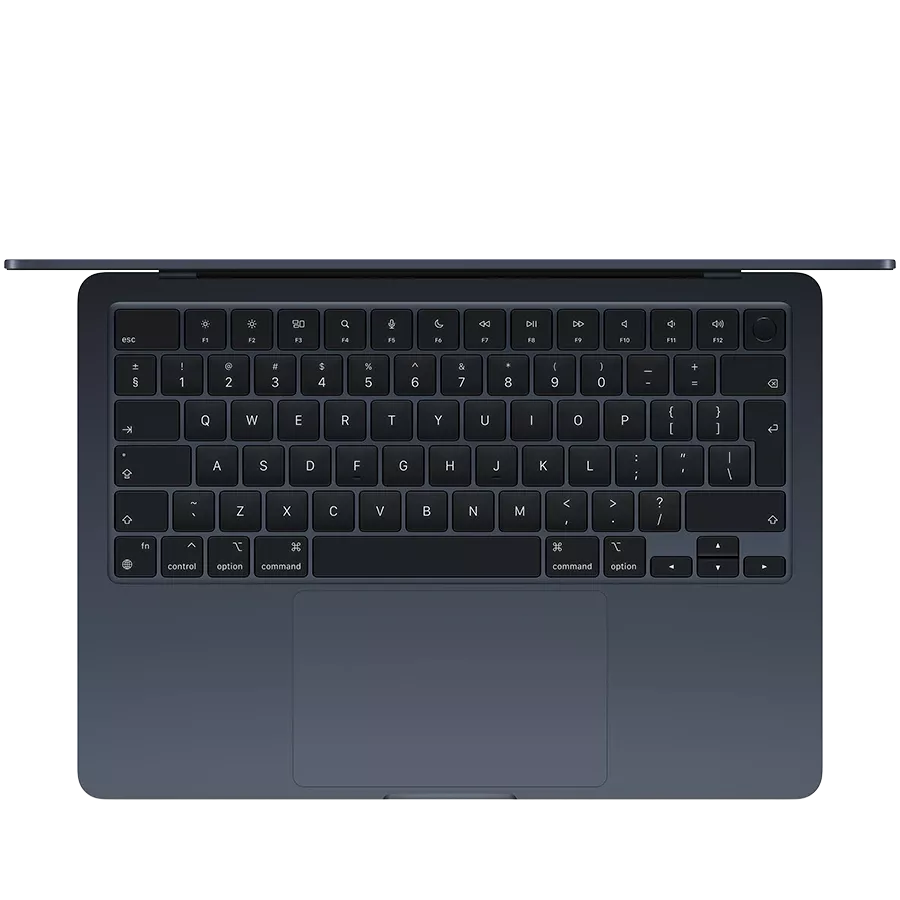 MacBook Air 13.6"  Apple M3 (8C CPU/10C GPU), 16 GB, 512 GB, Midnight, EN Keyboard — სურათი №2