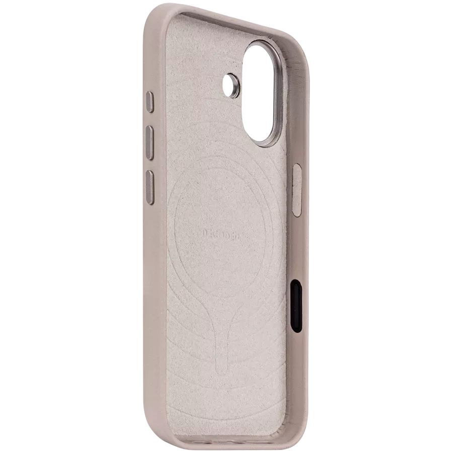 DECODED Case Leather Case with MagSafe, Solid Clay for iPhone 17 — Image №4
